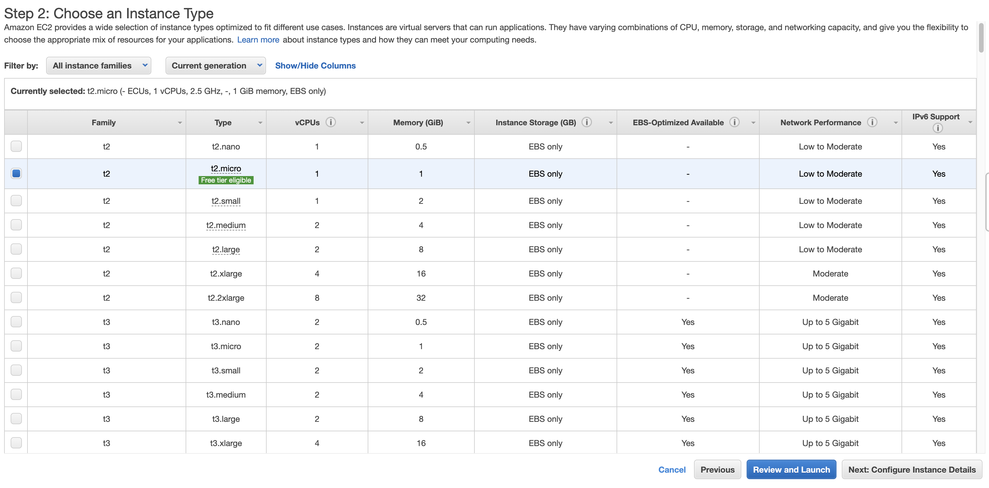 Instance Preview