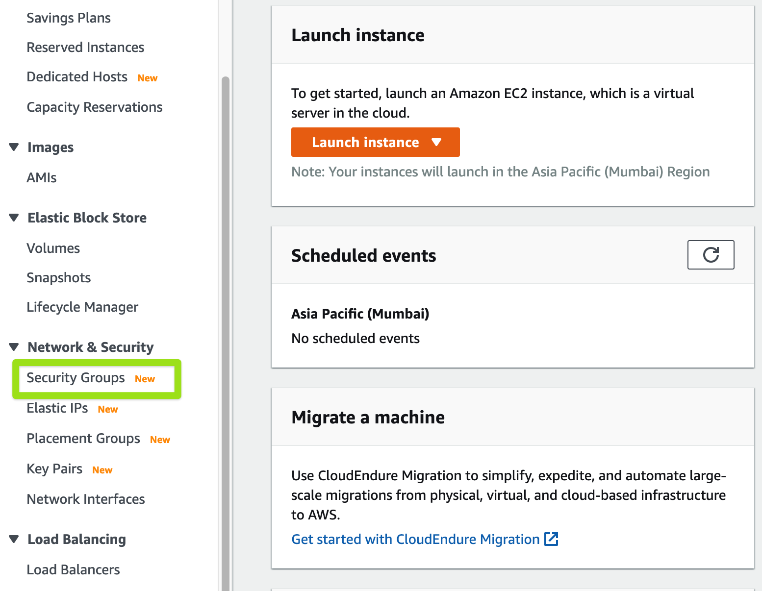 AWS Security Group