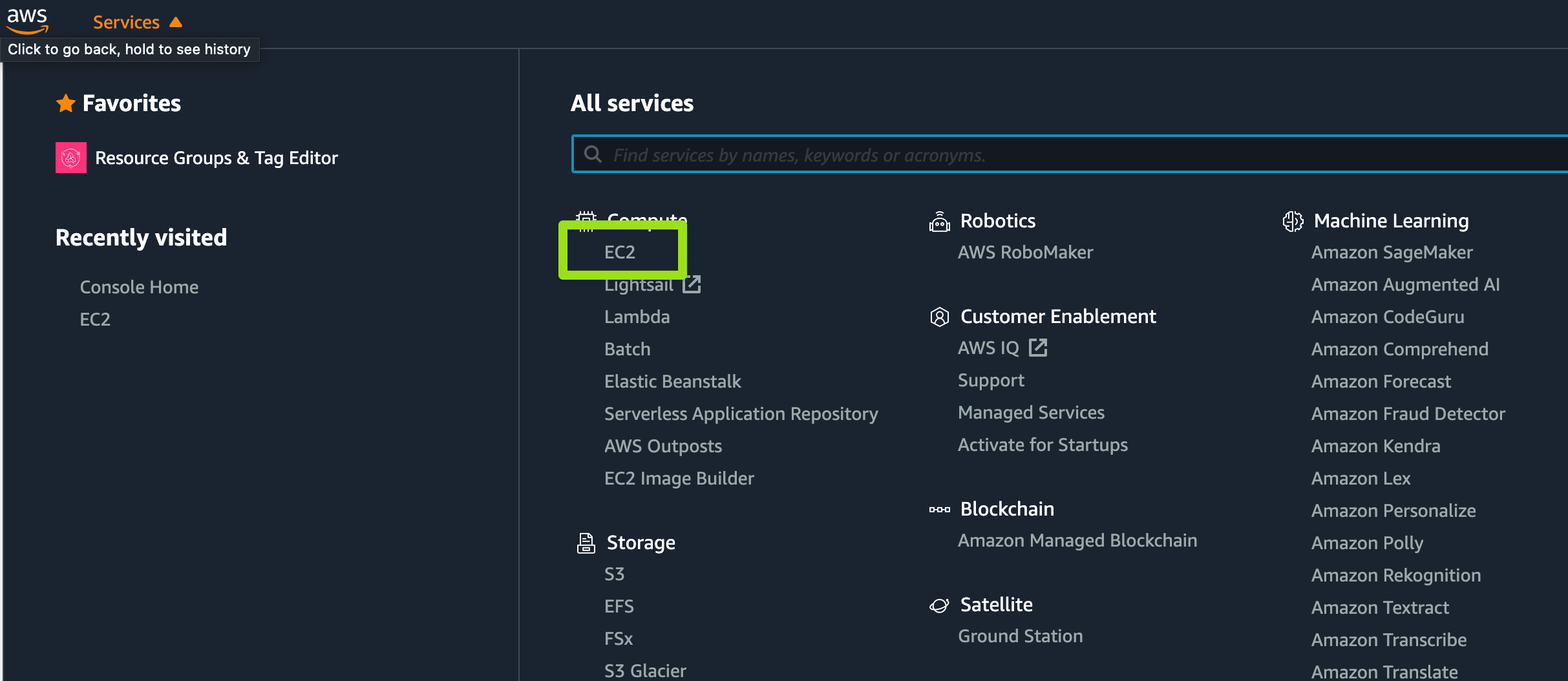 AWS Services