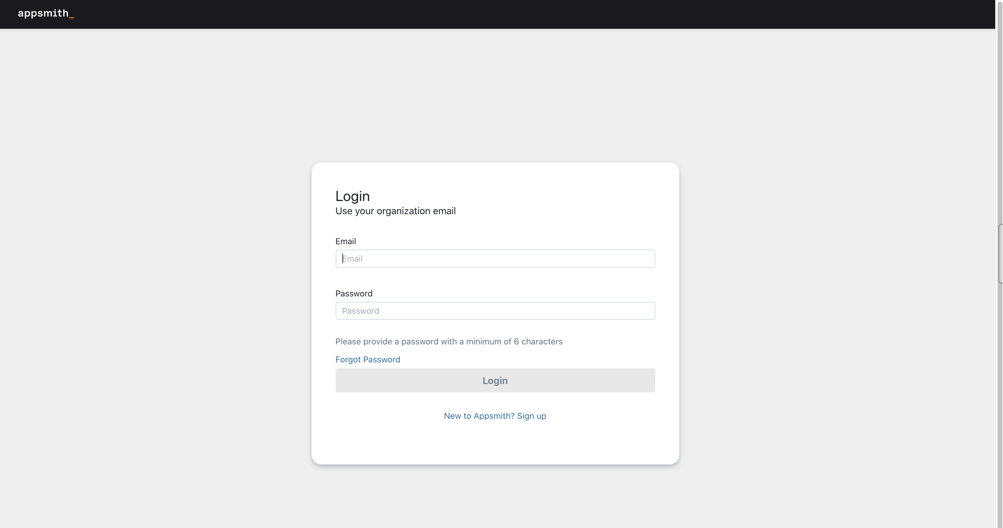 Login Page